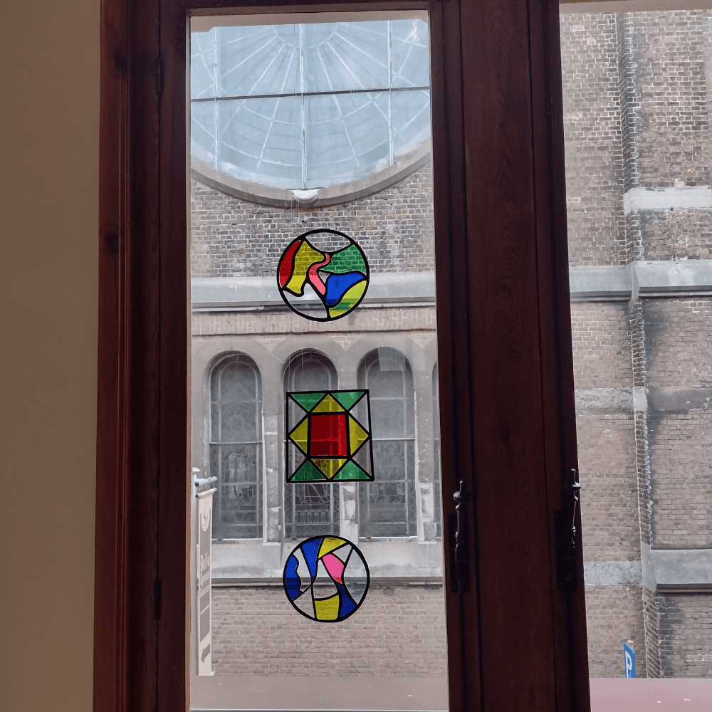Kunstwerken van plexiglas