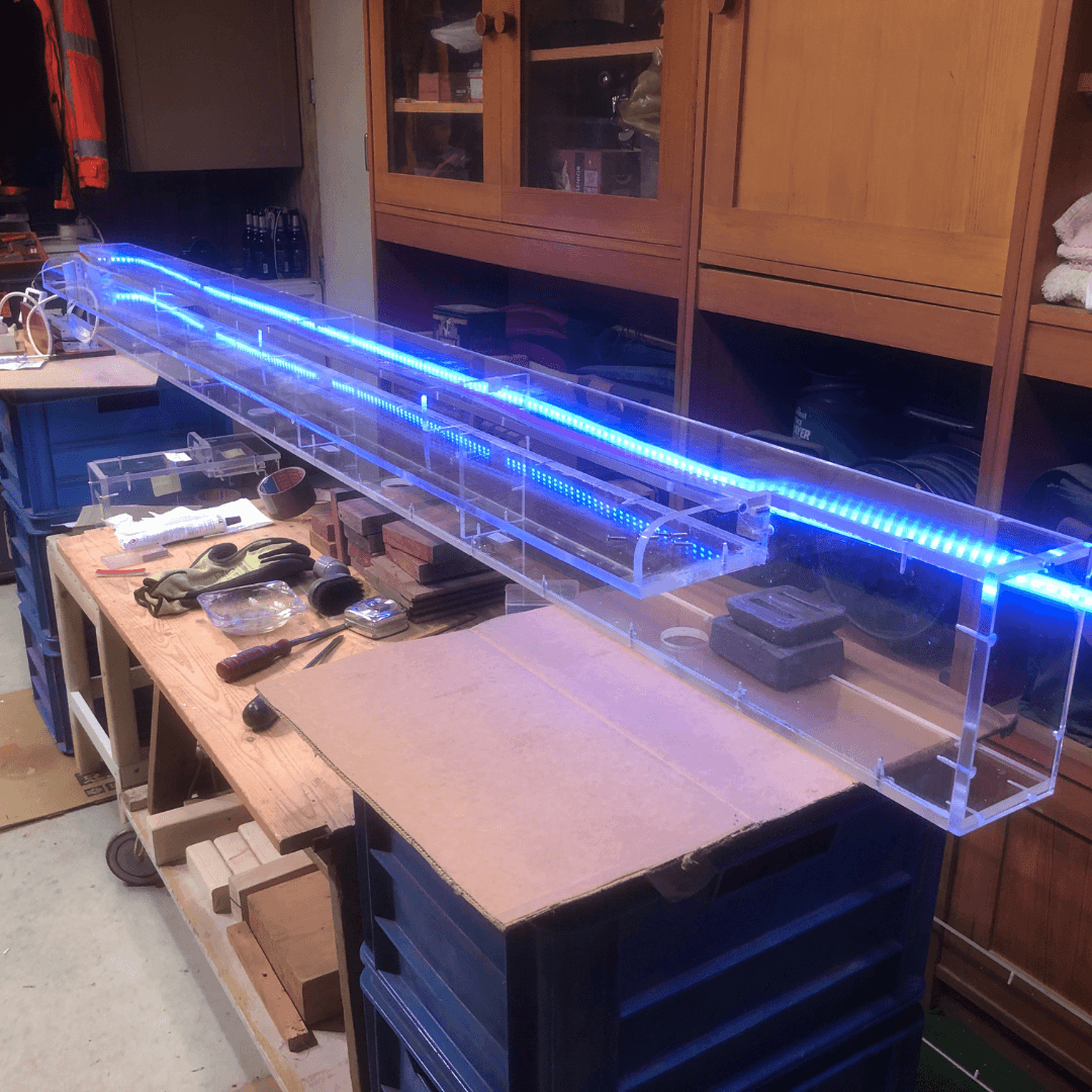 Waterval plexiglas