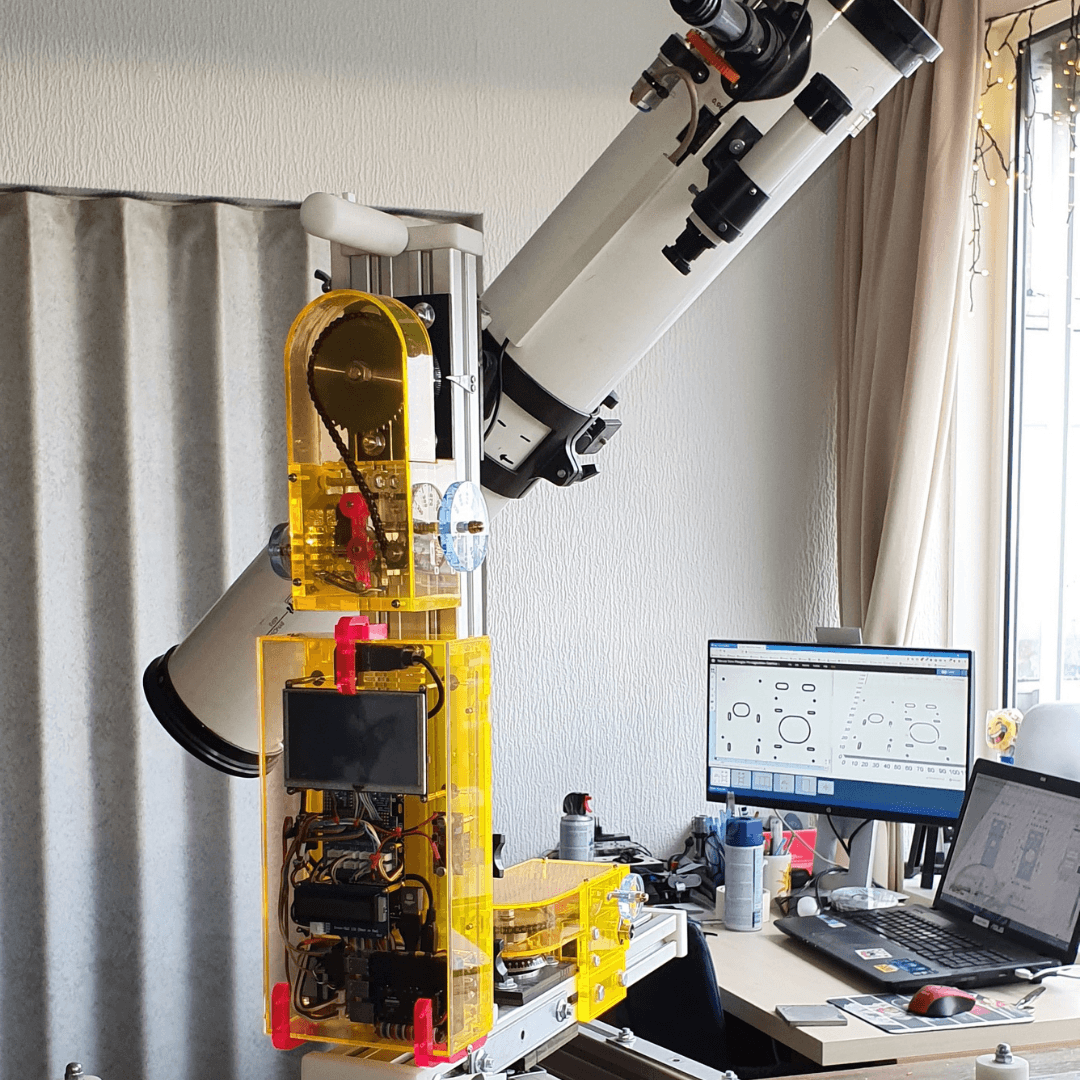 behuizing telescoop statief