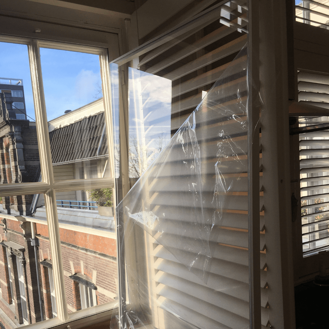 Voorzetraam polycarbonaat