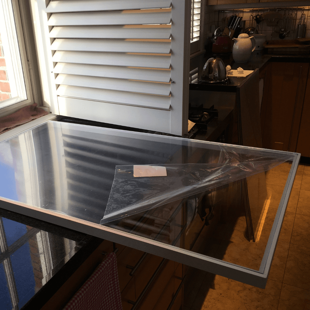 Voorzetraam polycarbonaat