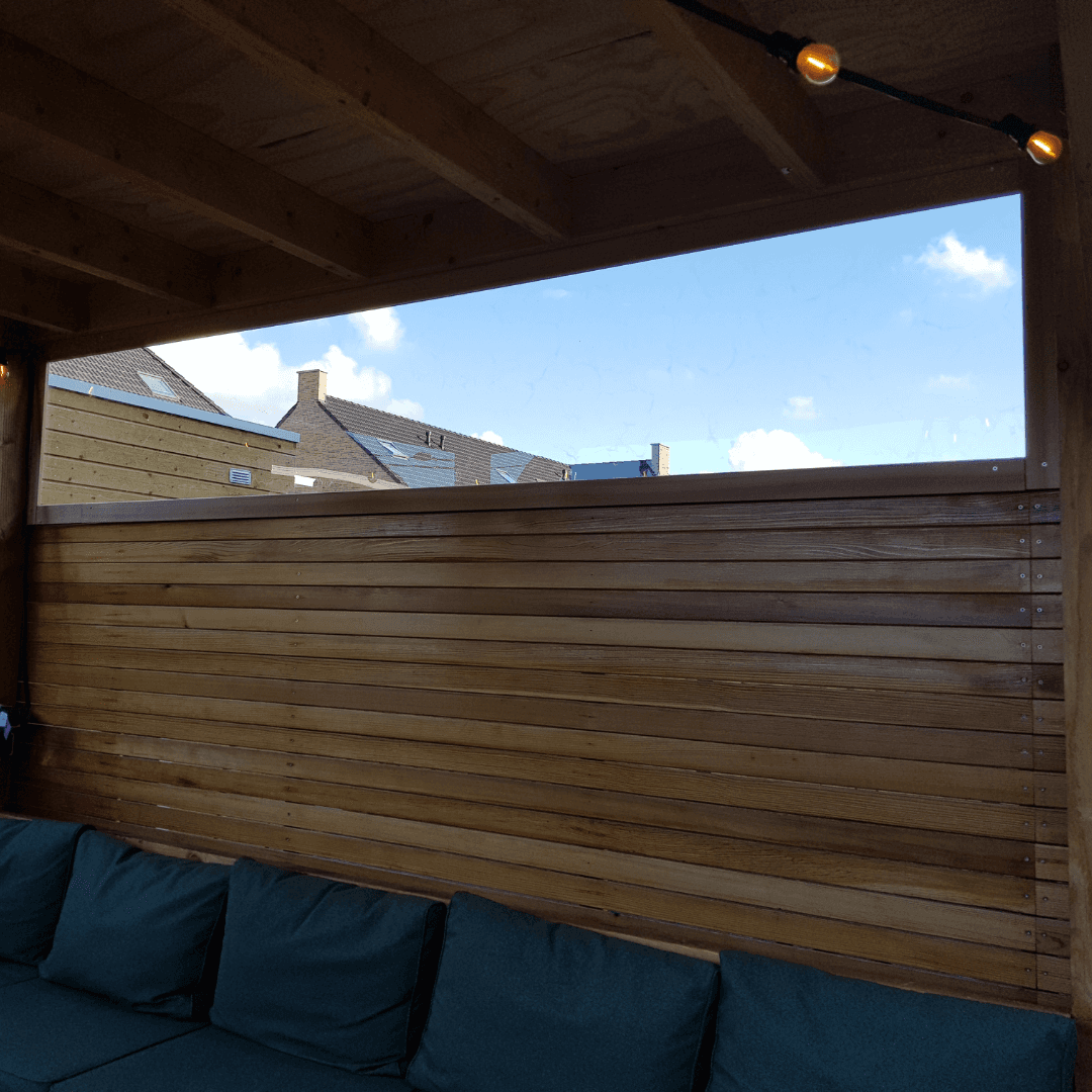 Plexiglas raam