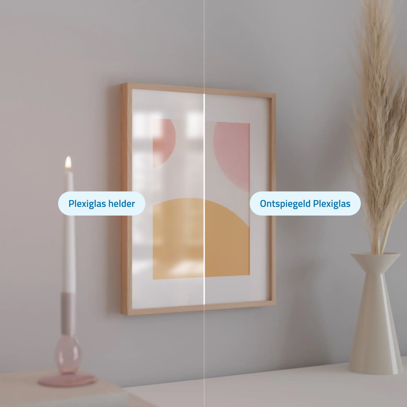 Ontspiegeld plexiglas