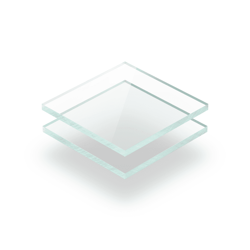 Plexiglas glaslook