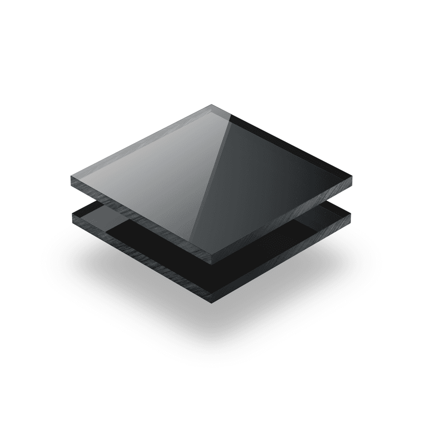 Plexiglas spiegel antraciet