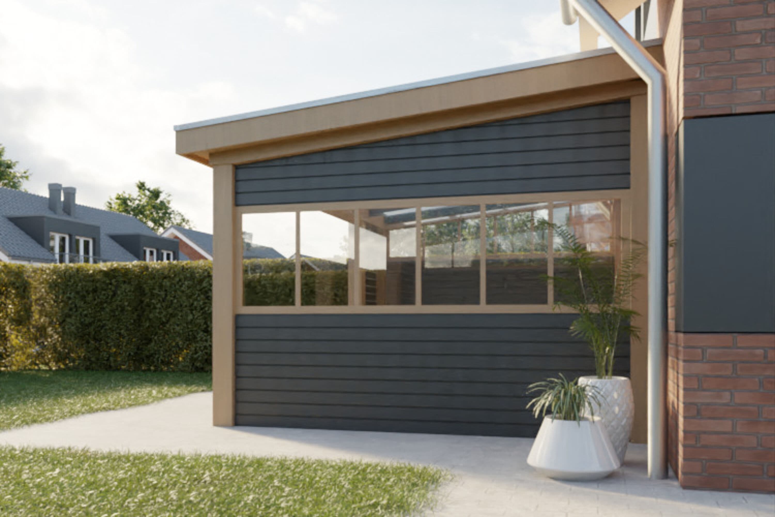 Windscherm veranda
