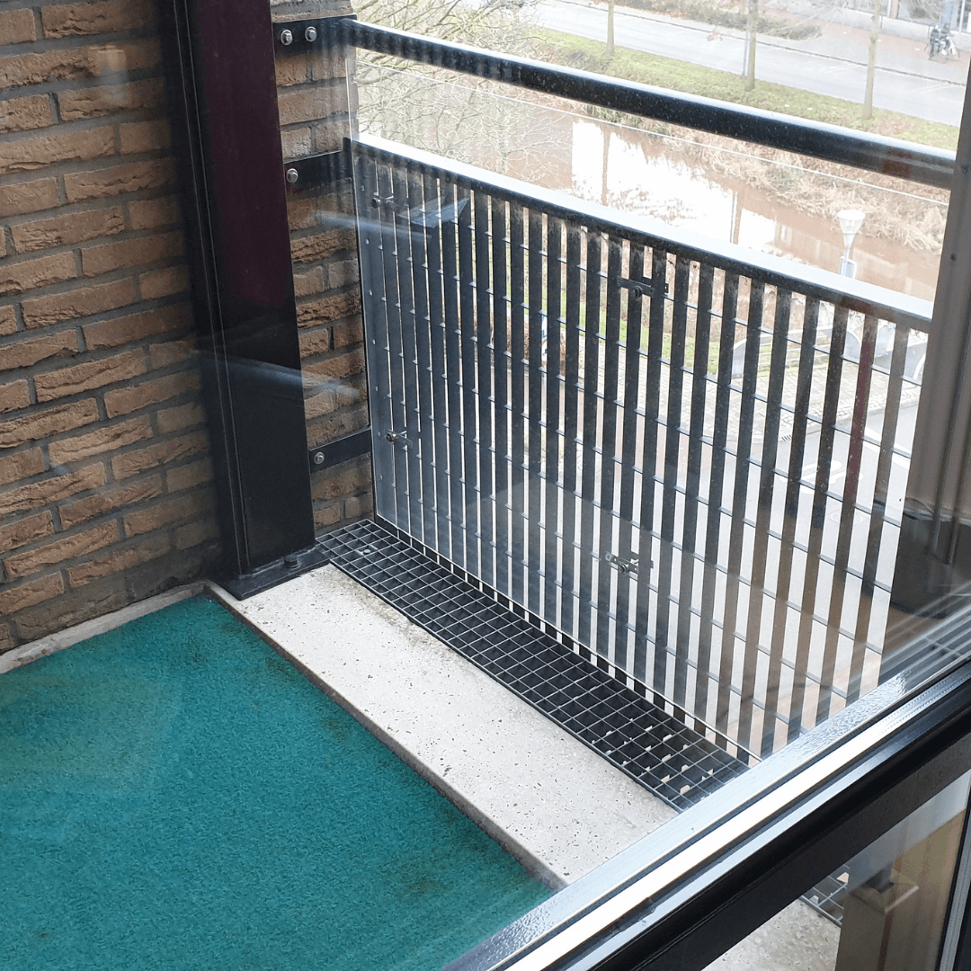 Balkonbekleding plexiglas
