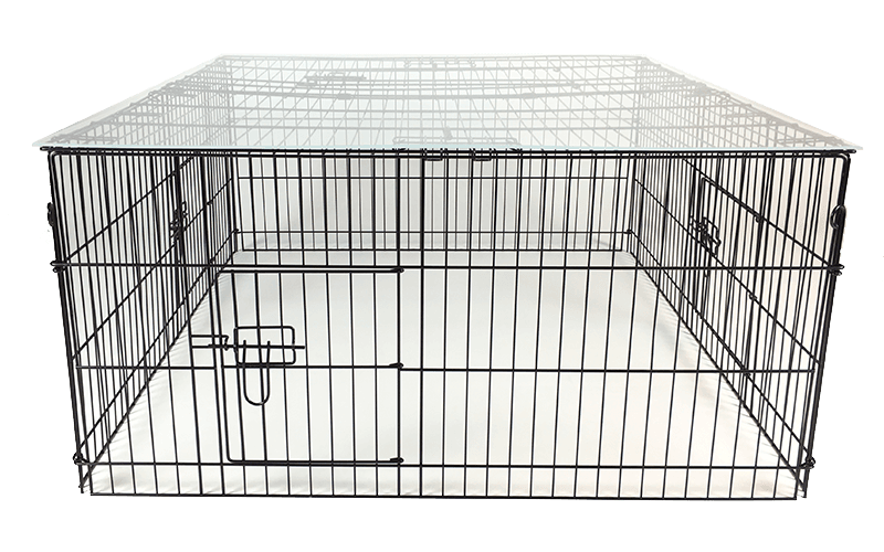 Afdak konijnenhok zelf maken