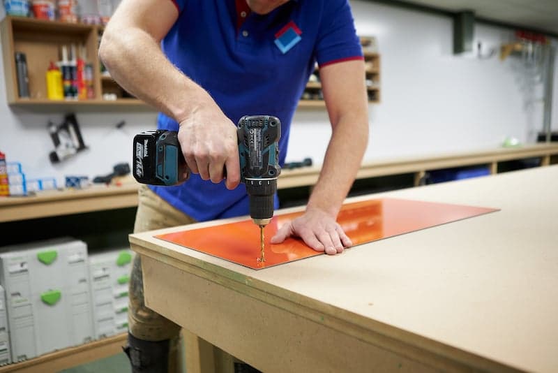 Alupanel dibond boren