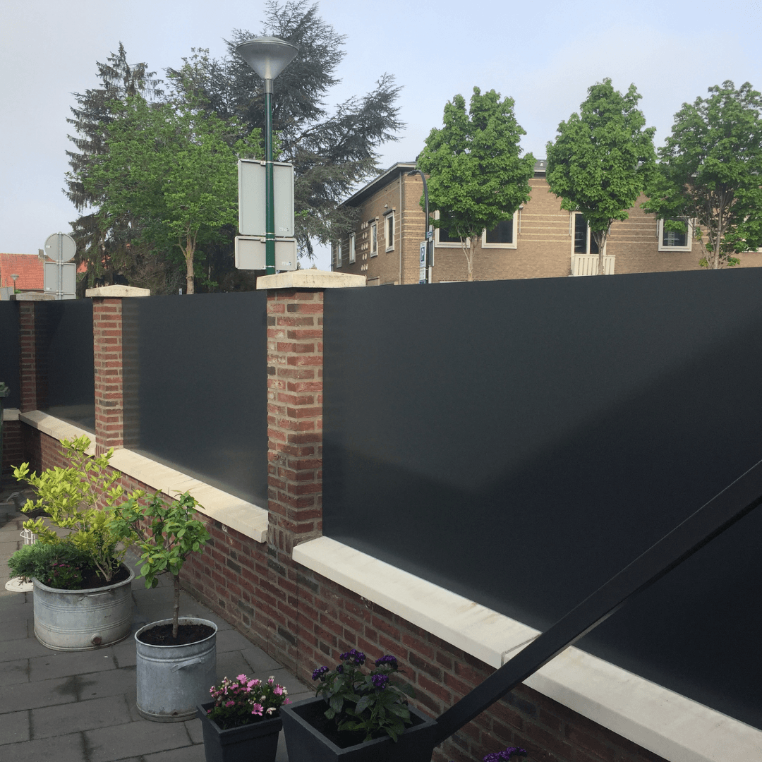 Alupanel sierhekwerk