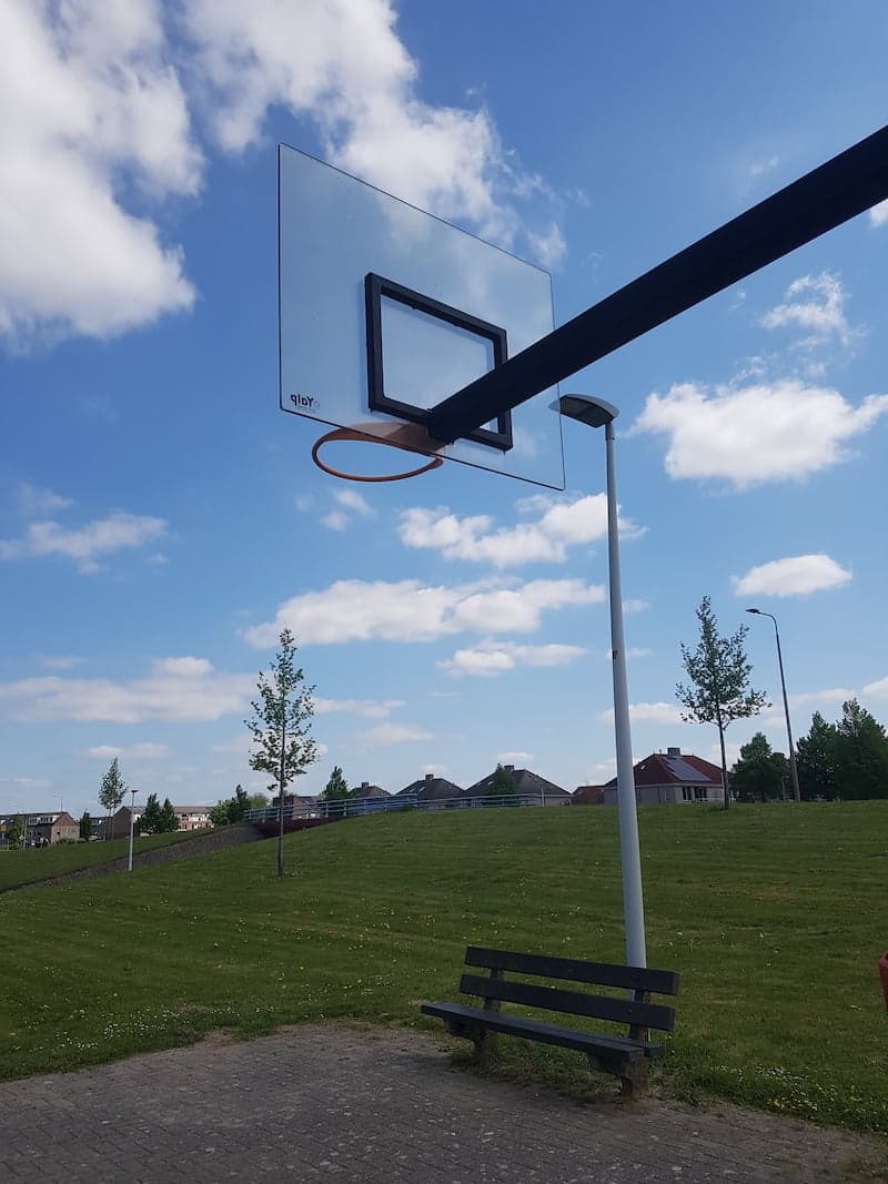 Basketbalbord polycarbonaat