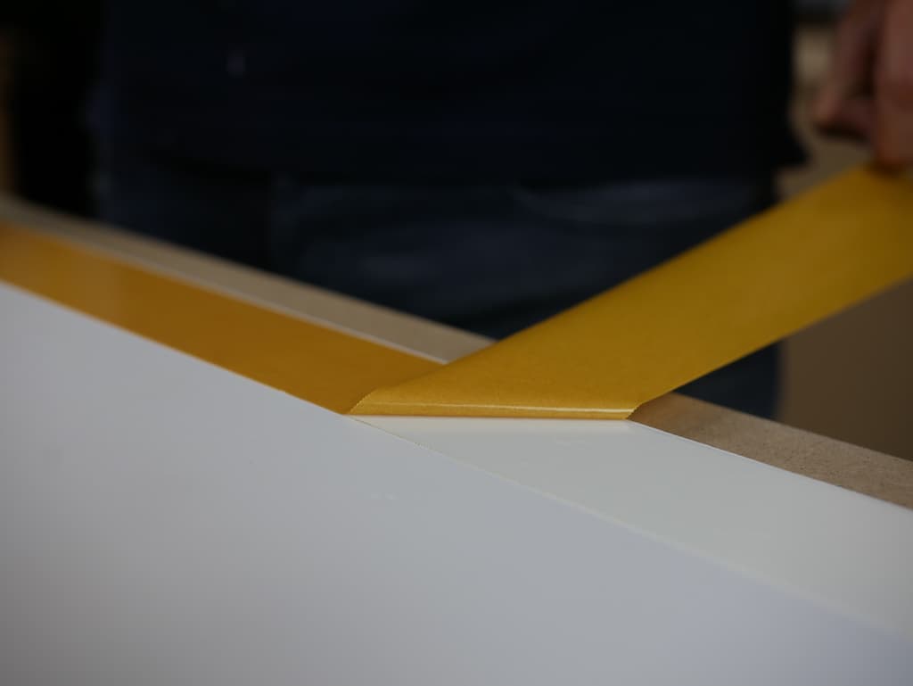 Beschermfolie tape verwijderen