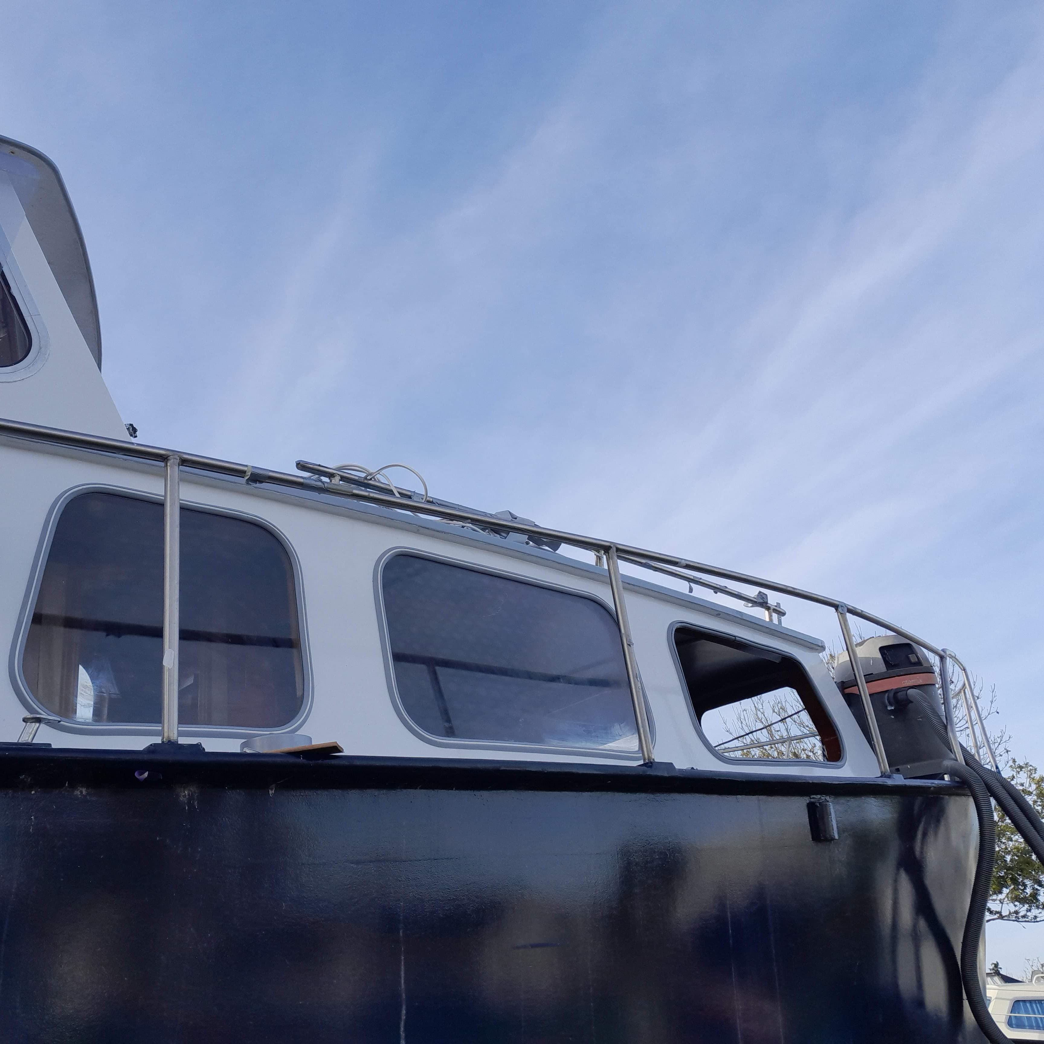 Bootraam vervangen met polycarbonaat 1.3