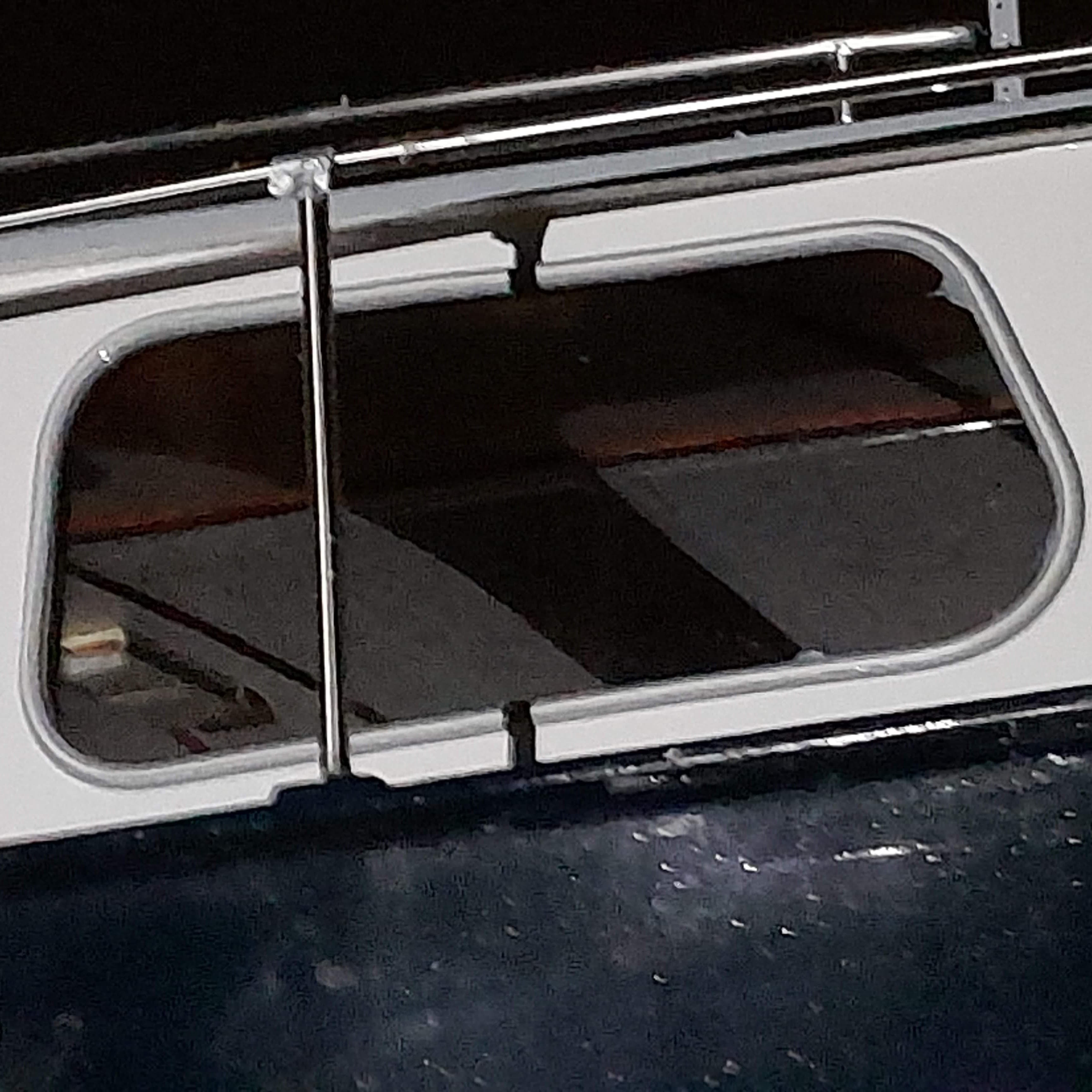 Bootraam vervangen met polycarbonaat 1.5