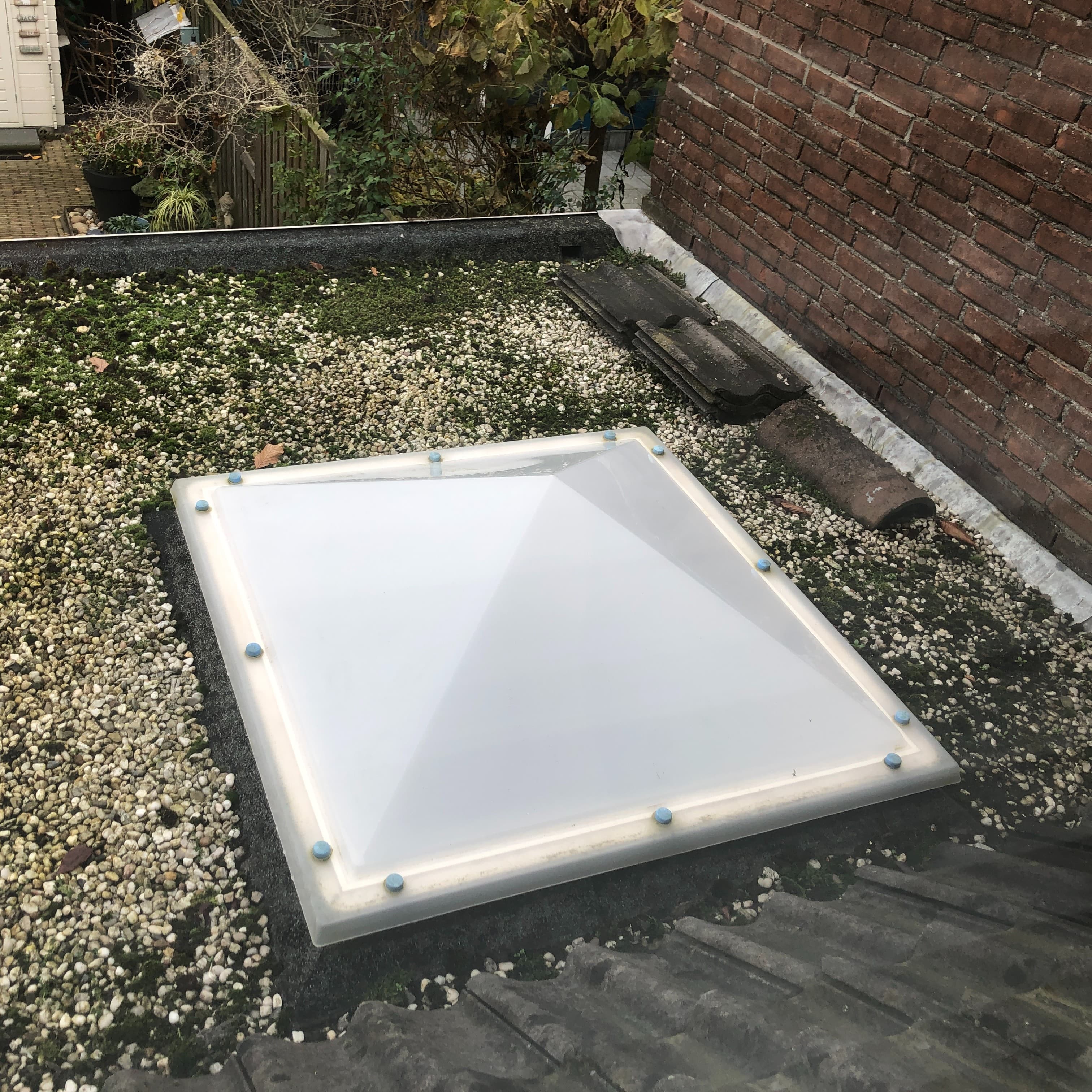 Lichtkoepel voorzetraam