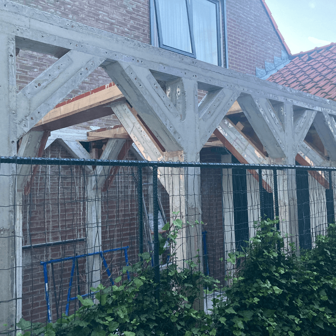 Carport van plexiglas en hpl 0