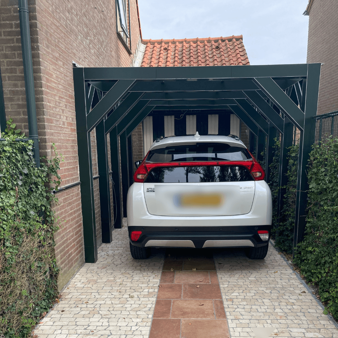 Carport van plexiglas en hpl 0
