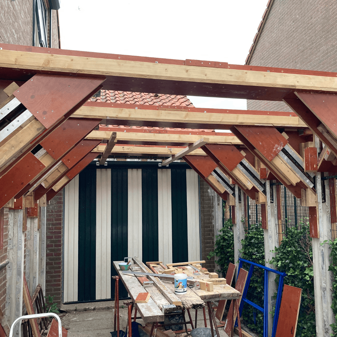 Carport van plexiglas en hpl 0