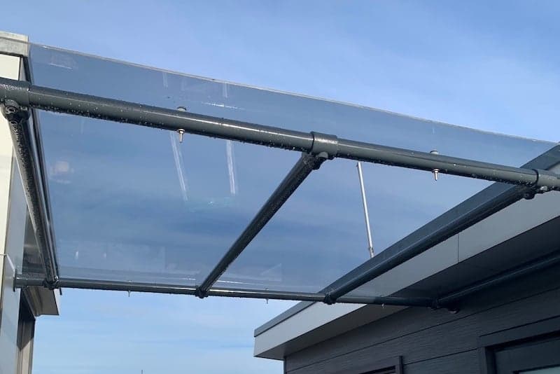 Deurluifel maken getint plexiglas