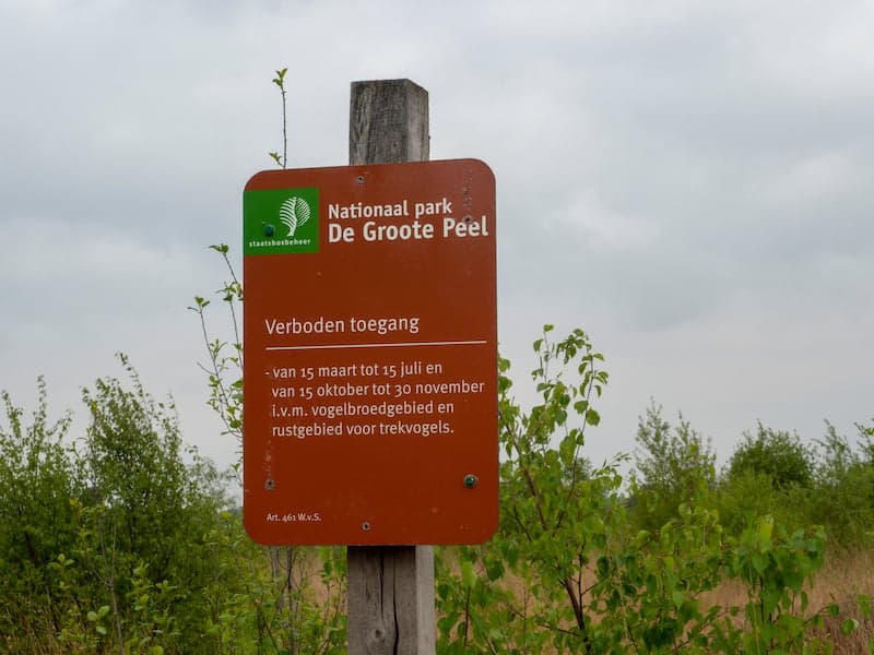 HPL graveren staatsbosbeheer bord