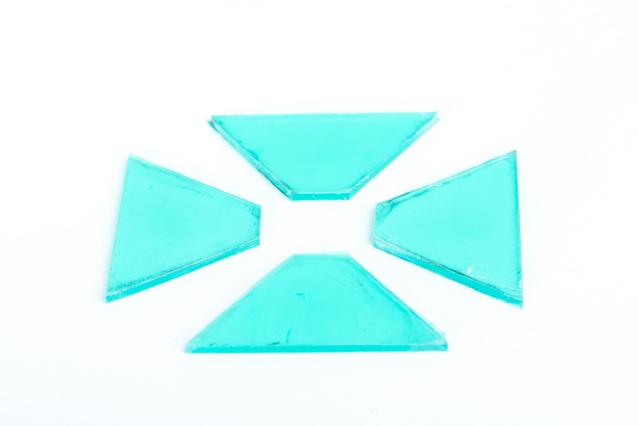 Hologram maken - Plexiglas uitsneden