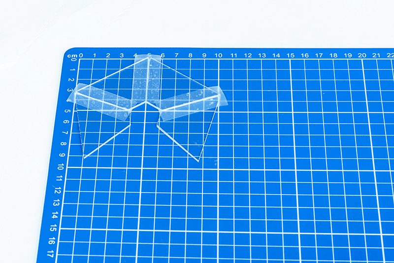 Hologram maken - Zijden assembleren
