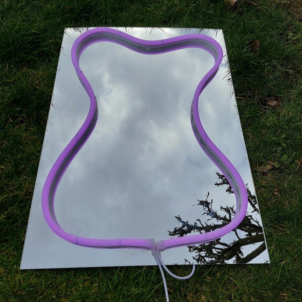 Infinity mirror met plexiglas4