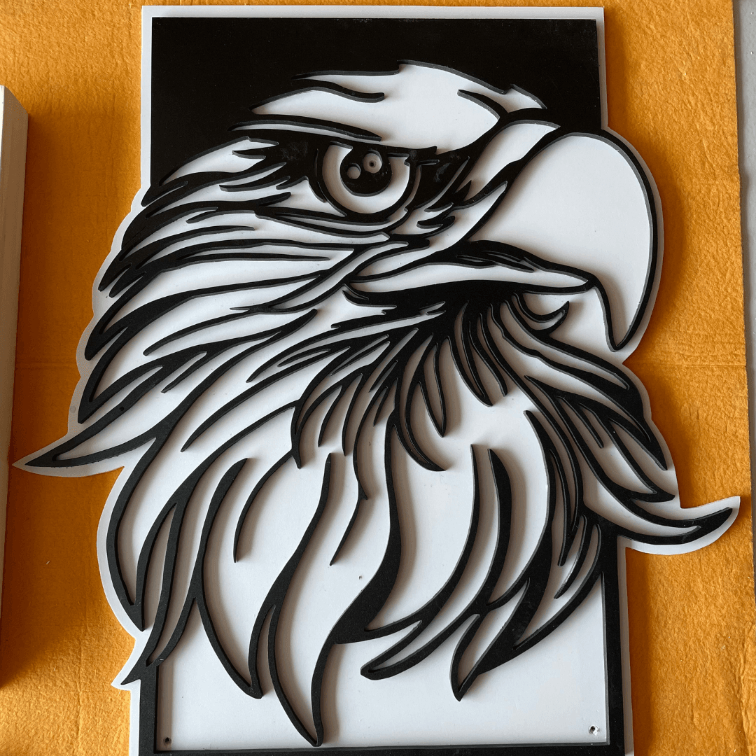 Kunstwerken van geschuimd PVC