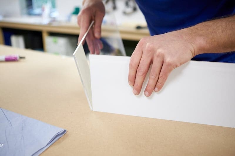 Kweekbak maken plexiglas verlijmen