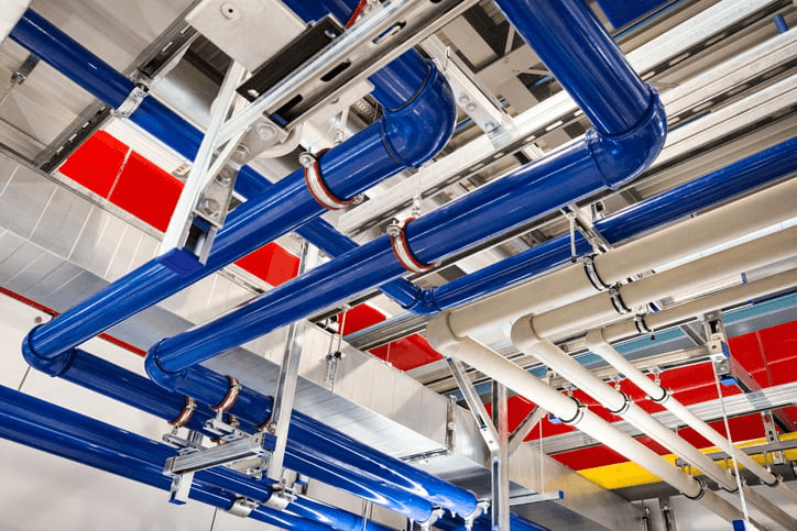 Leidingsystemen gemaakt van HDPE