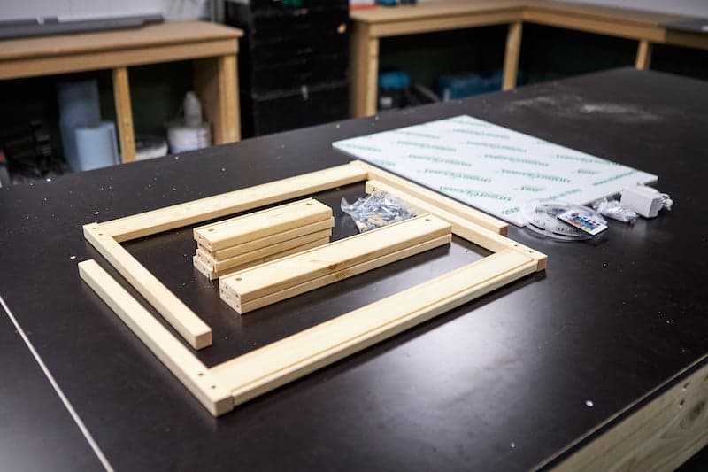 Lichttafel maken benodigdheden