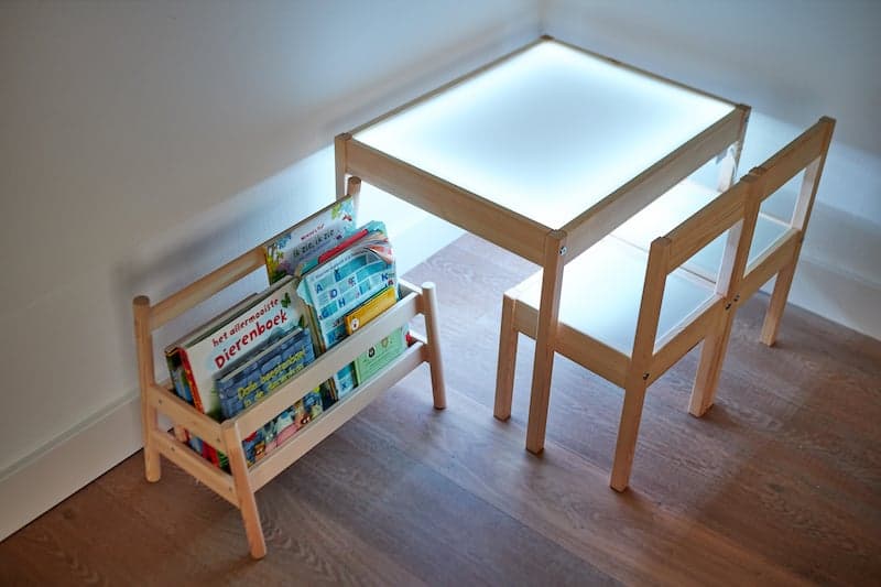 Lichttafel maken eindresultaat