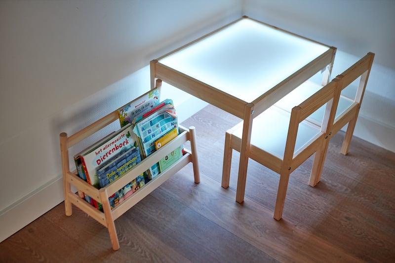 Lichttafel maken eindresultaat