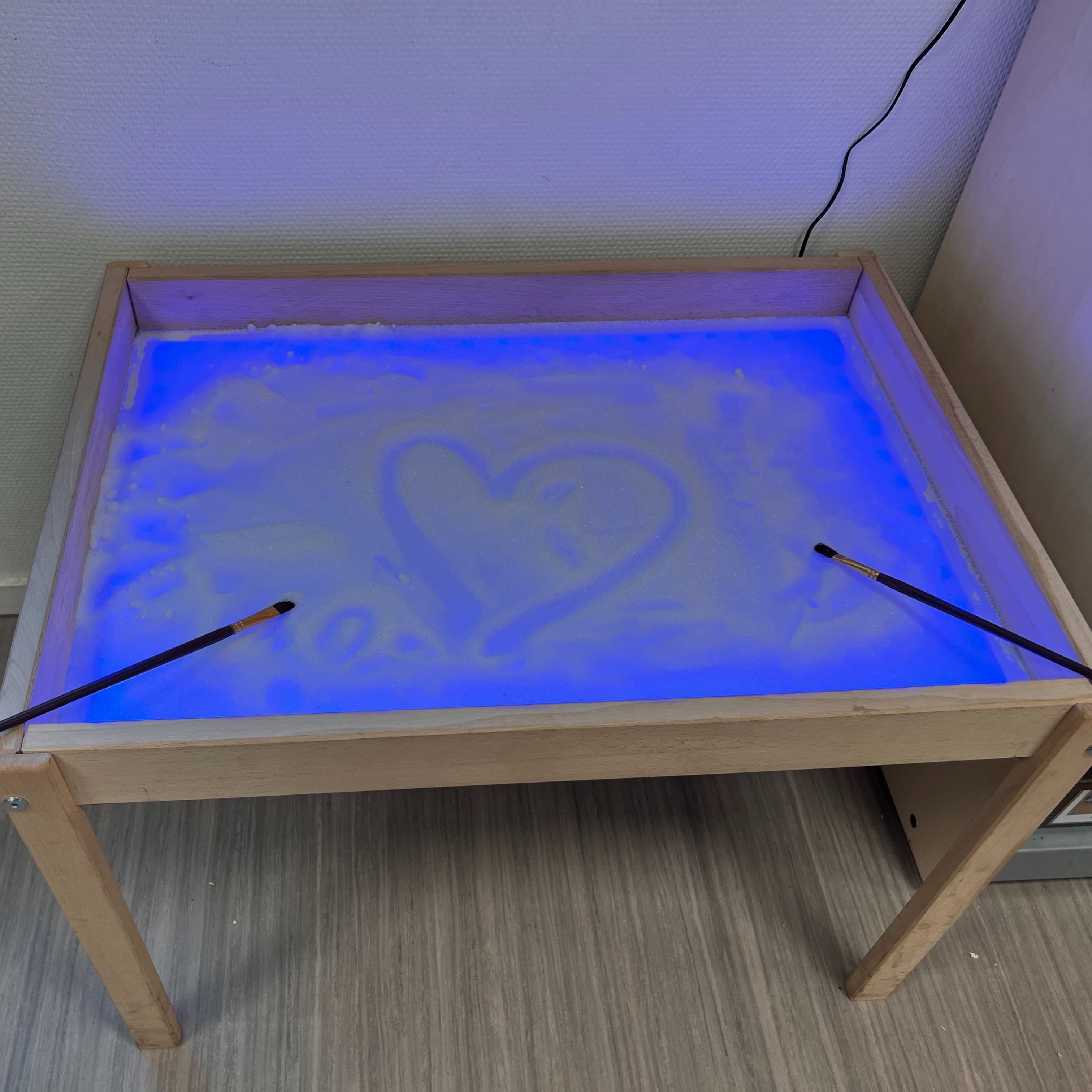 Lichttafeltje in de kleuterklas 1.3
