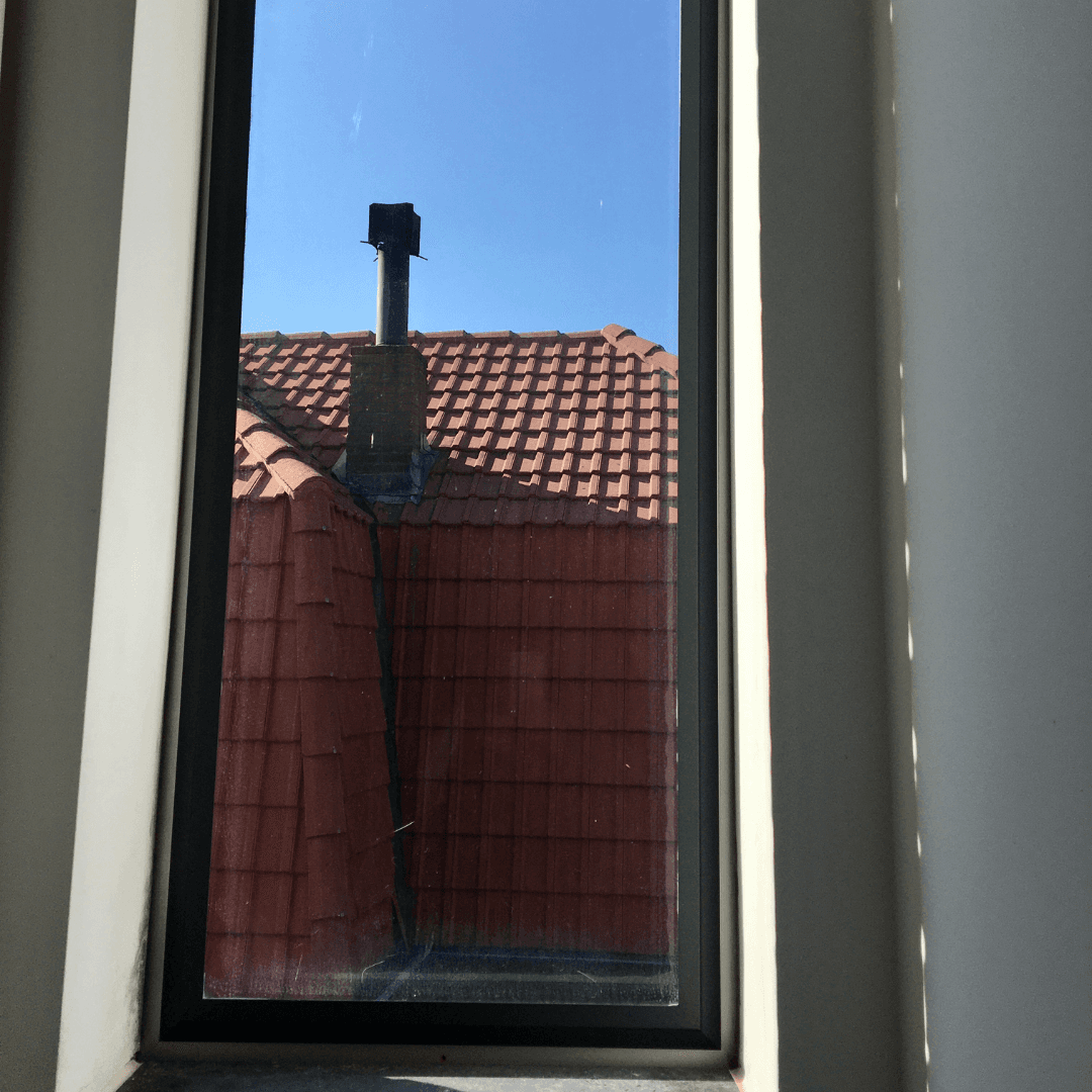 Magnetisch voorzetraam los