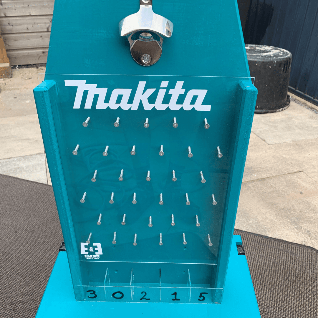Makita bieropener voorkant