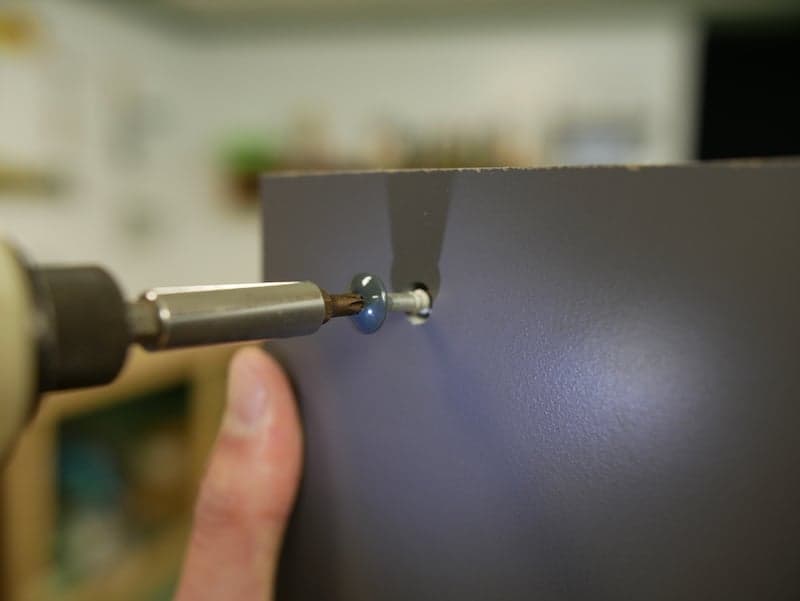 Pakketbrievenbus HPL schroef bevestigen