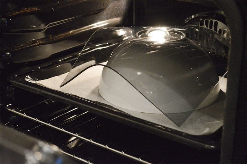 Plexiglas buigen met verfbrander