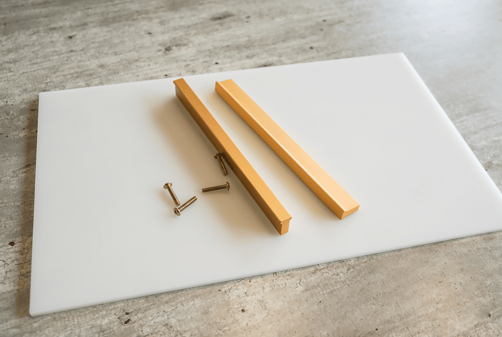 Plexiglas dienblad maken stap 1