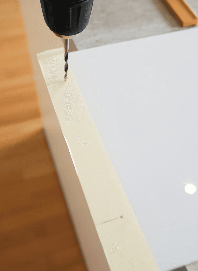 Plexiglas dienblad maken stap 3