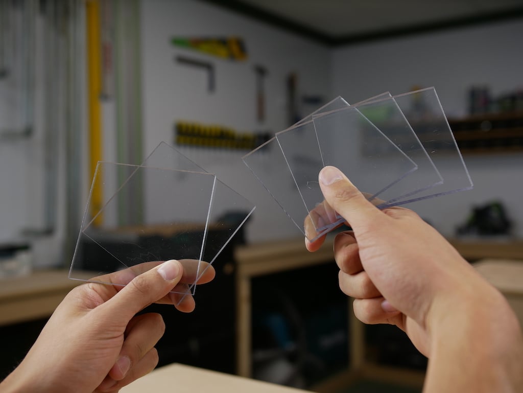 Plexiglas en polycarbonaat