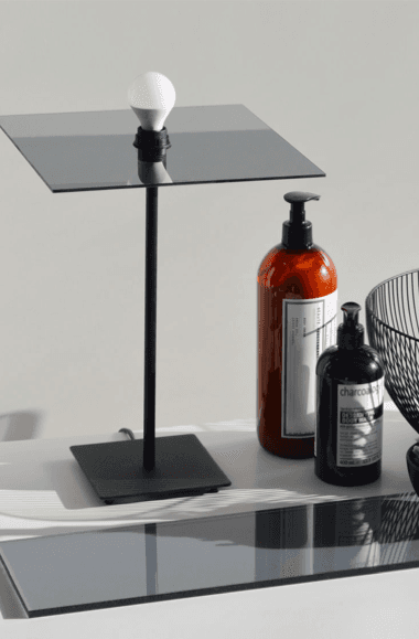 Plexiglas lamp resultaat 3