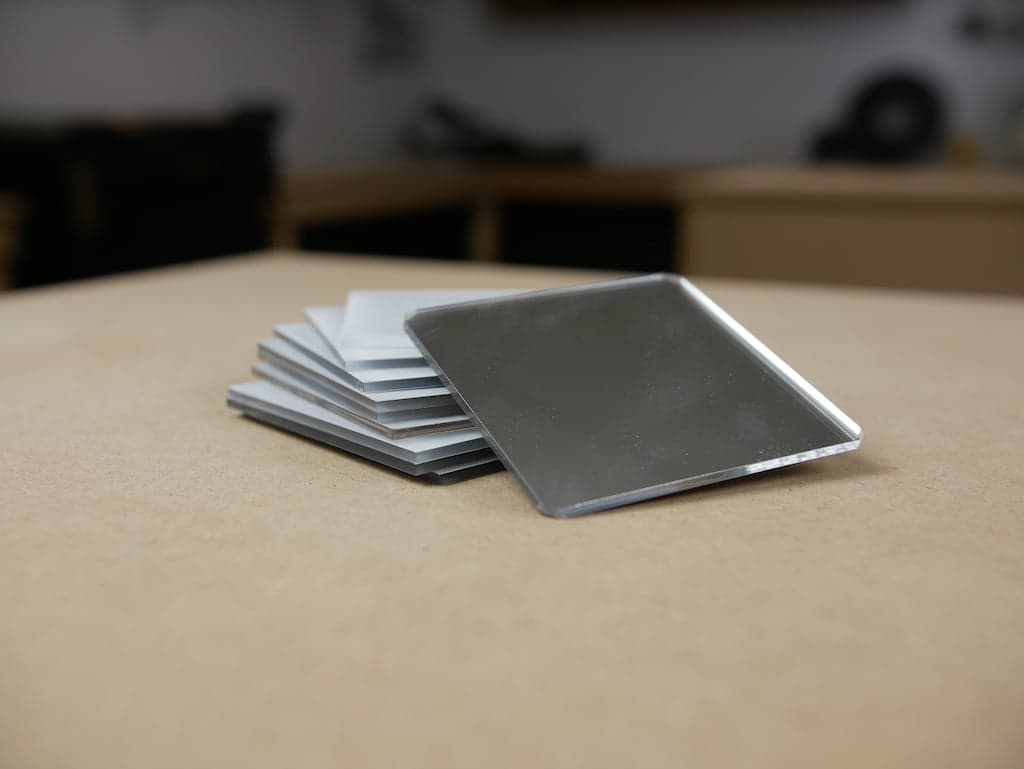 Plexiglas onderzetters maken