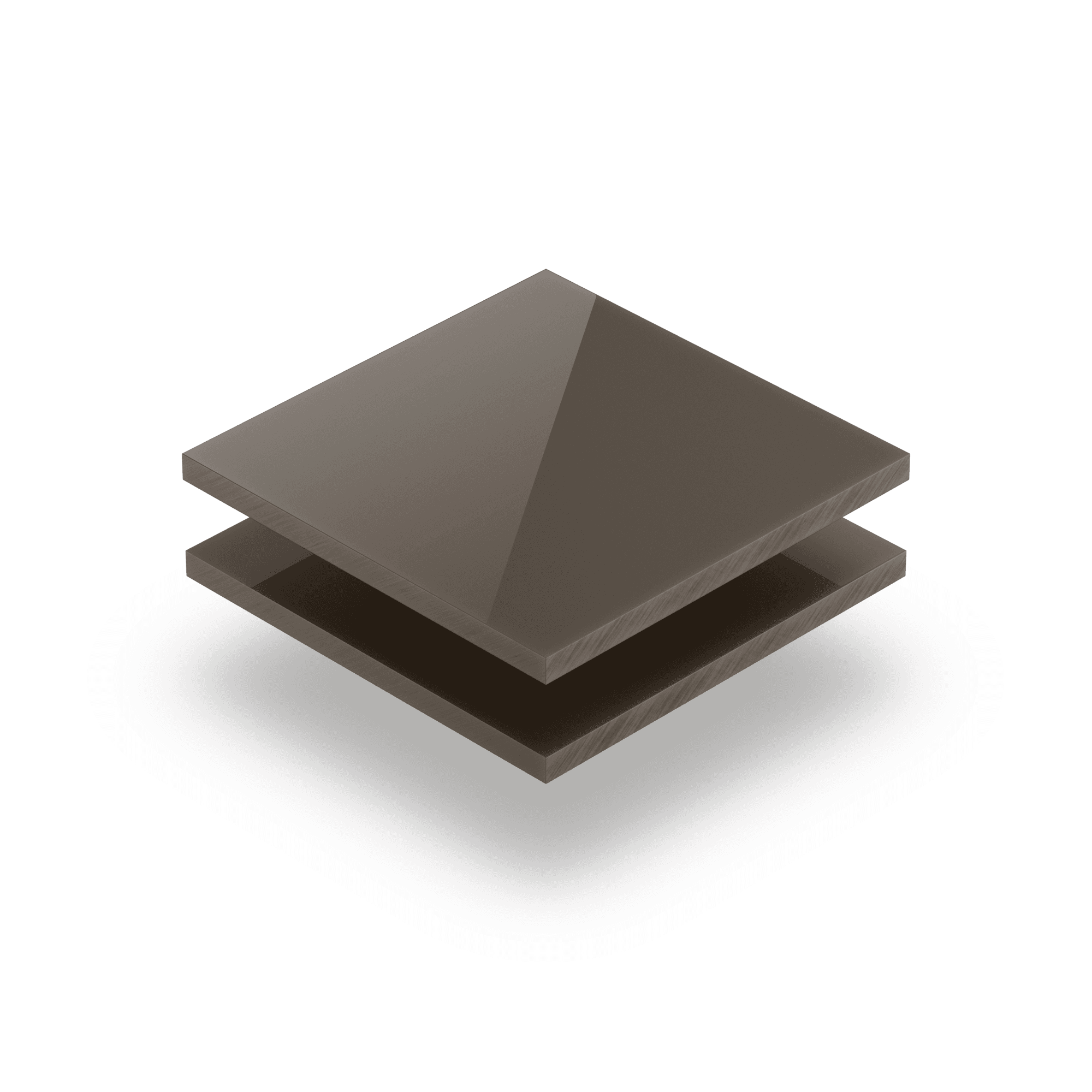 Plexiglas satijn klei glans