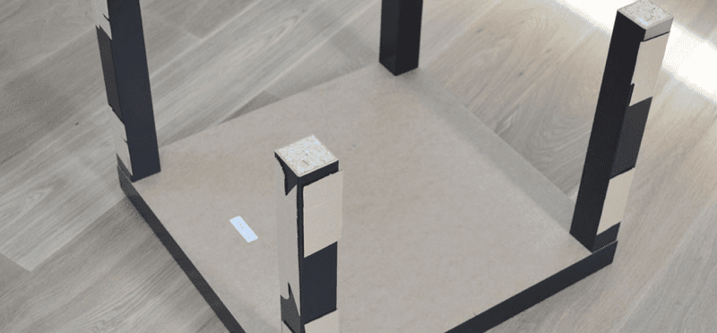 Plexiglas tafel - stap 4