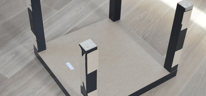 Plexiglas tafel - stap 4