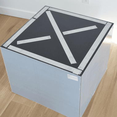 Plexiglas tafel - stap 8