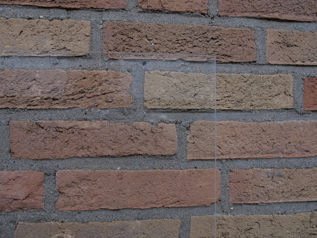 Polycarbonaat plexiglas voor muur