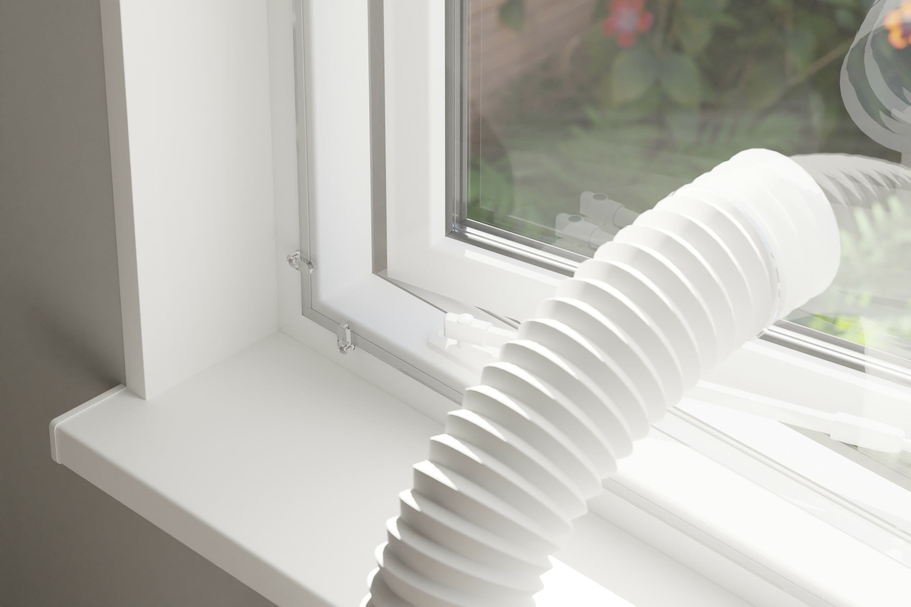 Raamafdichting airco knevel-montage