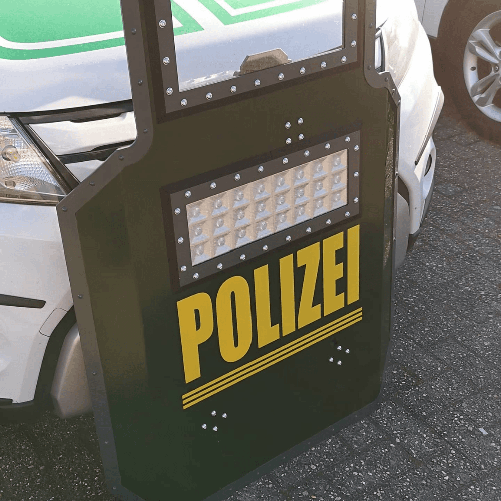 Airsoft schilden van aluminium